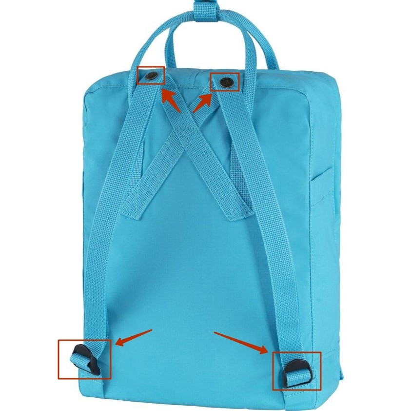 Фурнитура рюкзака Fjallraven Kanken